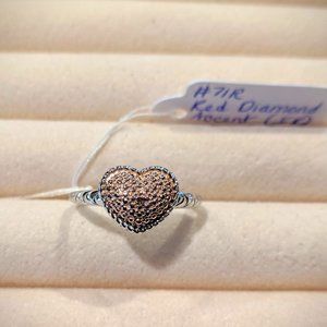 Red Diamond (IR)* Accent Ring
